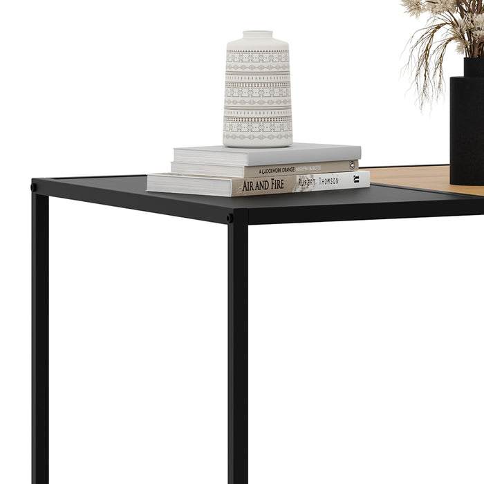 Giga Living - Salontafel Naturel & Zwart - 57x100x45cm