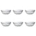 Duralex Schaal Lys 23 cm 2.4 l Transparant Hardglas 6 stuks