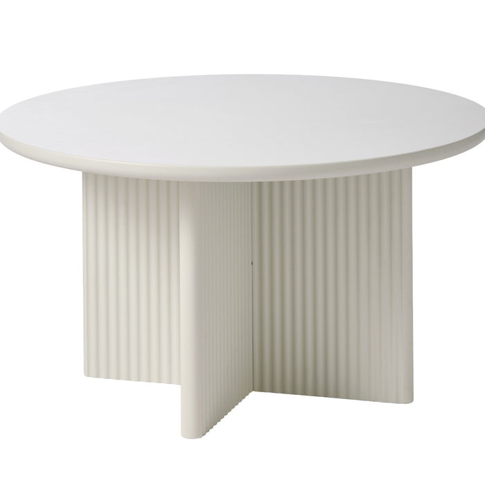 Giga Living - Salontafel Rond Naturel Hout - 80x80x38cm - Salvator