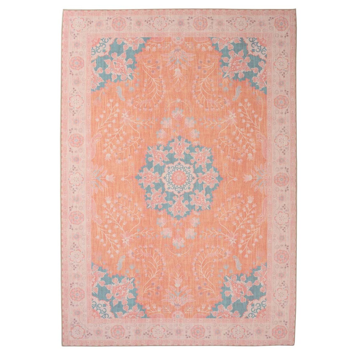 Heritaged Vintage buitenkleed - Valenca Luna terra|roze - 160x230 cm