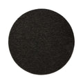 Tapeso Rond vloerkleed Lush - antraciet - 100 cm