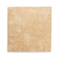 Tapeso Vierkant hoogpolig vloerkleed velvet - Posh champagne - 280x280