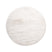 Tapeso Fluffy vloerkleed rond - Comfy Deluxe wit - 100 cm