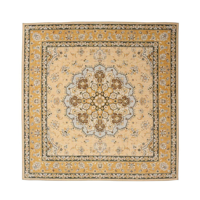 Heritaged Buitenkleed vierkant Vintage - Valenca Nova geel - 115x115