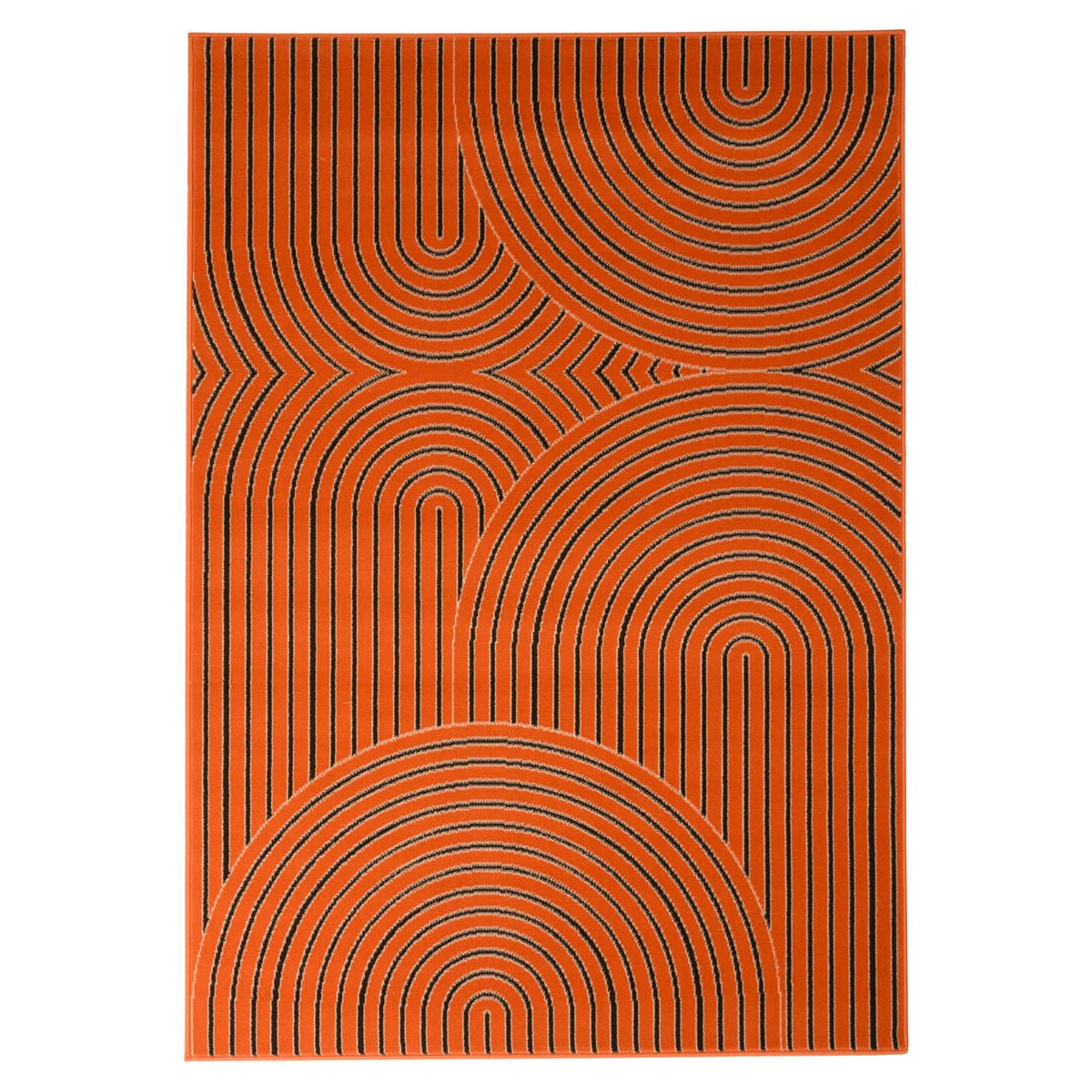 Tapeso Japandi vloerkleed - Ease Akira terra - 190x280 cm