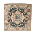Heritaged Buitenkleed vierkant Vintage - Valenca Fino groen|rood -