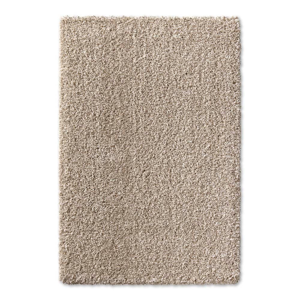 Shaggy Prime Hoogpolig vloerkleed Shaggy Prime - wit|beige - 200x290