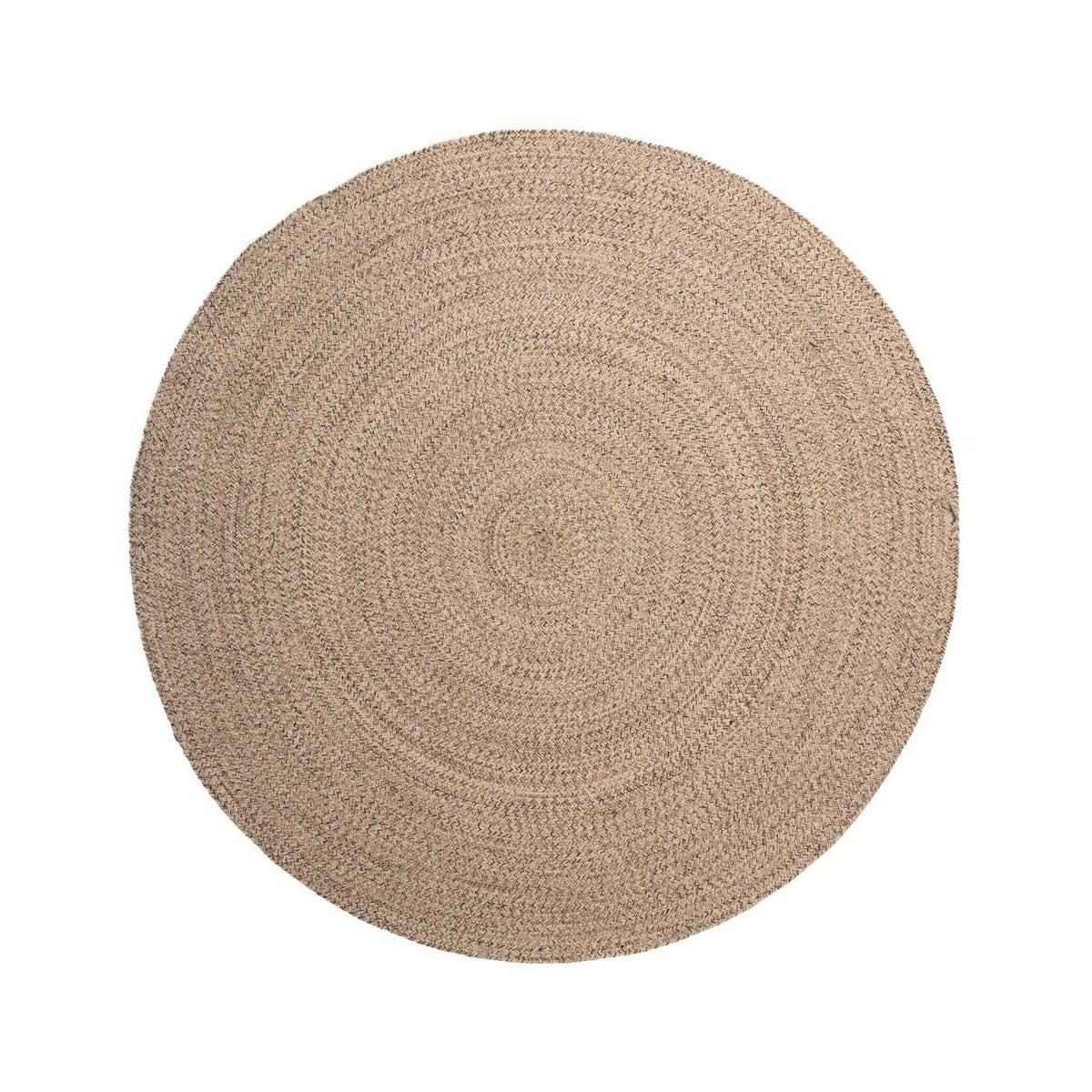 Boho&me Rond vloerkleed katoen - Joy beige|wit - 250 cm