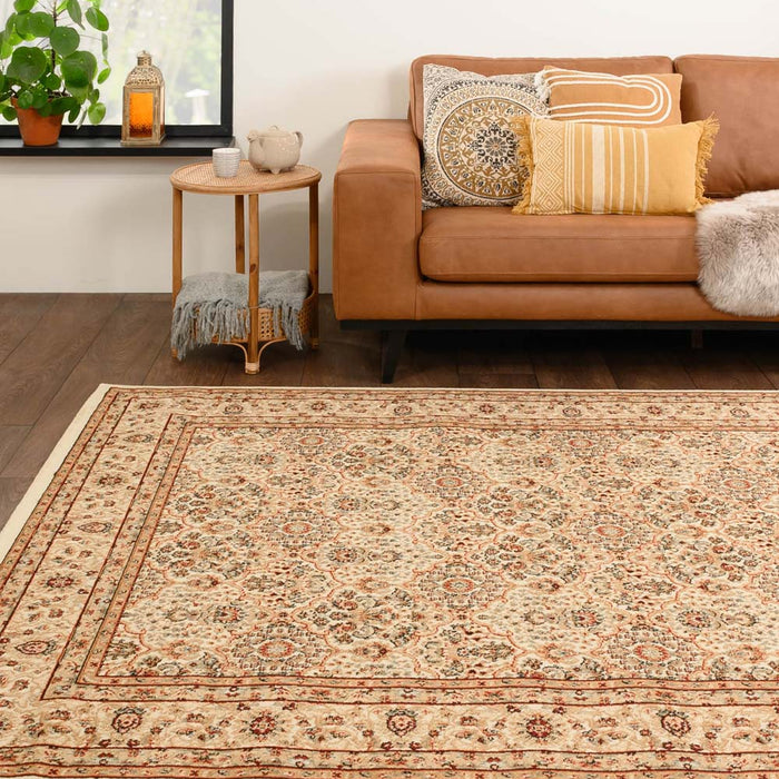 Tapeso Perzisch tapijt - Mirage Royal beige|rood - 240x340 cm