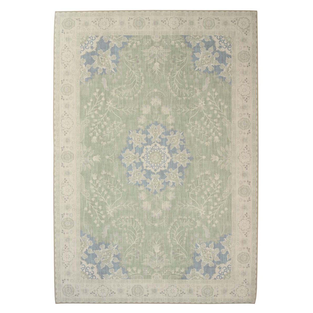 Heritaged Vintage buitenkleed - Valenca Luna saliegroen - 200x290 cm