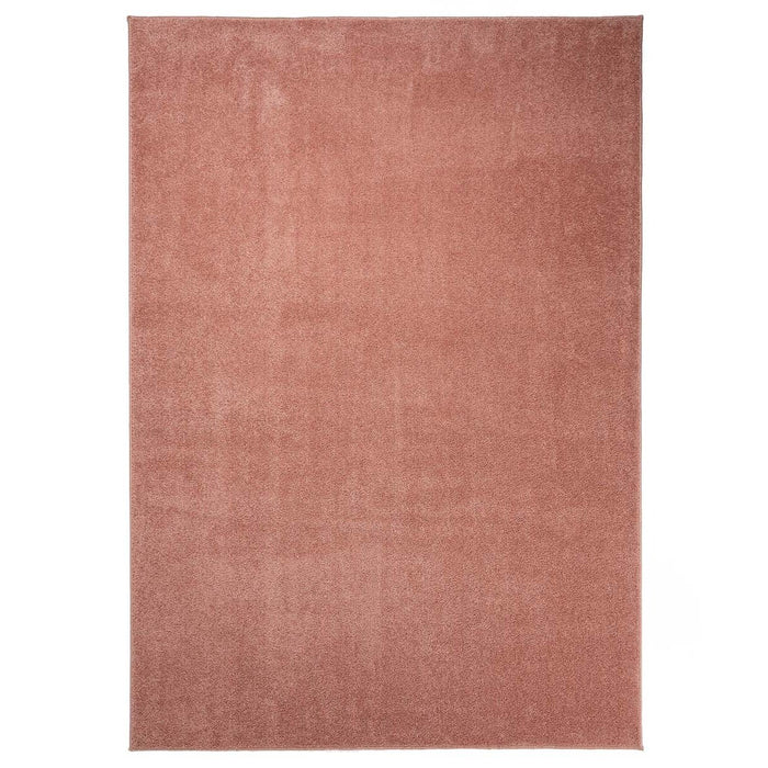 Tapeso Laagpolige loper Fine - roze - 100x300 cm