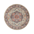 Heritaged Rond Vintage buitenkleed - Valenca Fino groen|blauw - 115 cm