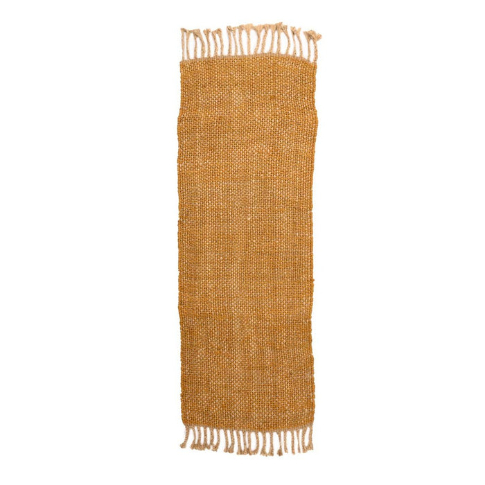 Boho&me Jute loper Chunky - Boho & me - goud|naturel - 70x200 cm
