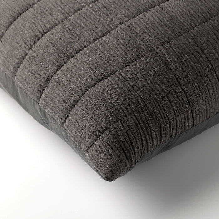 Dutch Decor kussenhoes REZA - 30x50 cm Charcoal Gray