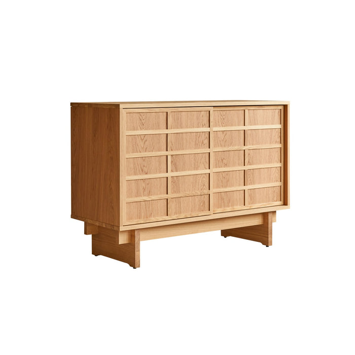 Tikamoon - Eikenhouten wastafelmeubel 115 Miu