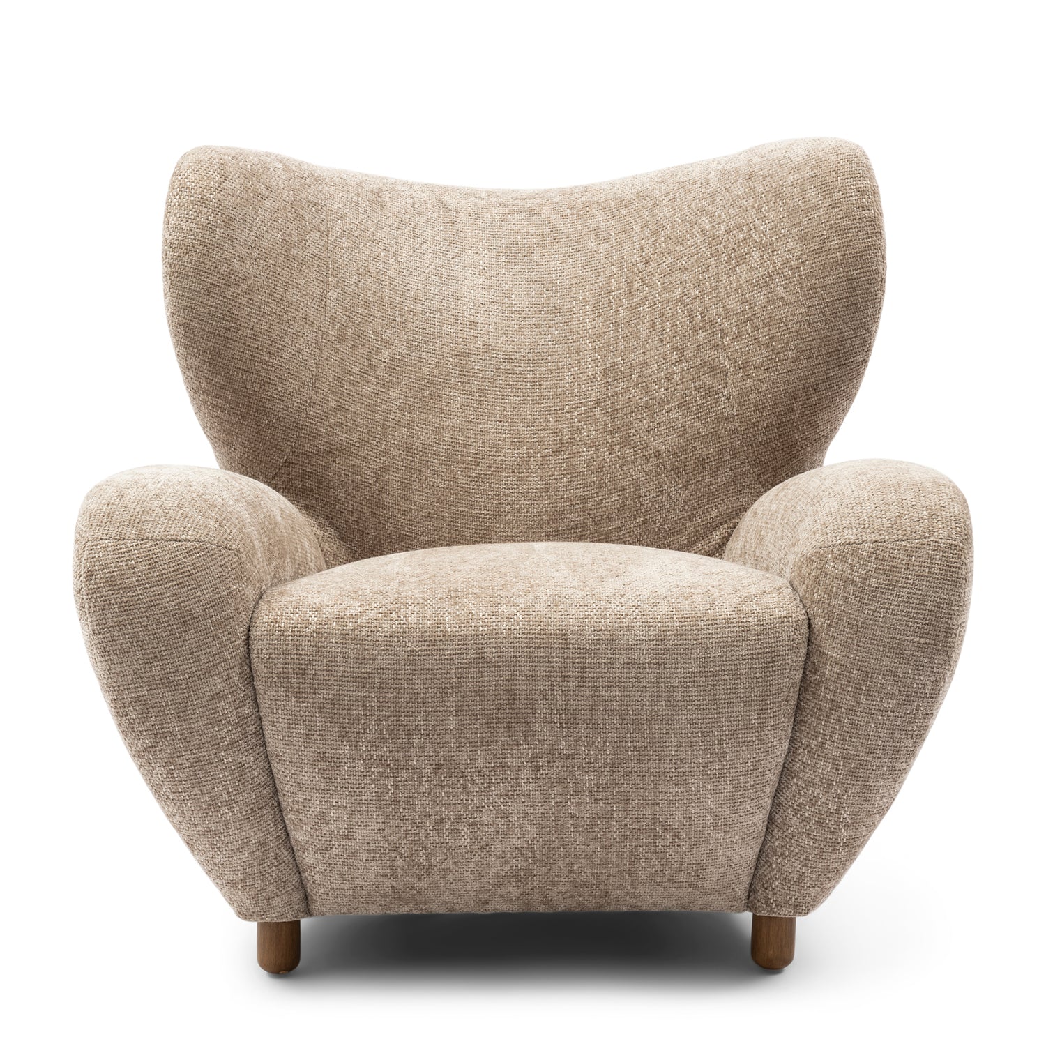 Rivièra Maison Riviera Maison Courchevel Wing Chair, open weave, beige