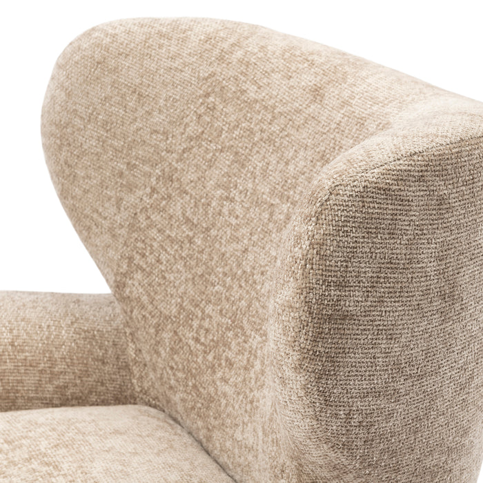 Rivièra Maison Riviera Maison Courchevel Wing Chair, open weave, beige