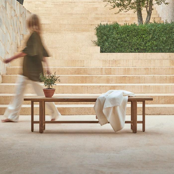 Tikamoon - Tuinbank van gerecycled teakhout 170 Antonia