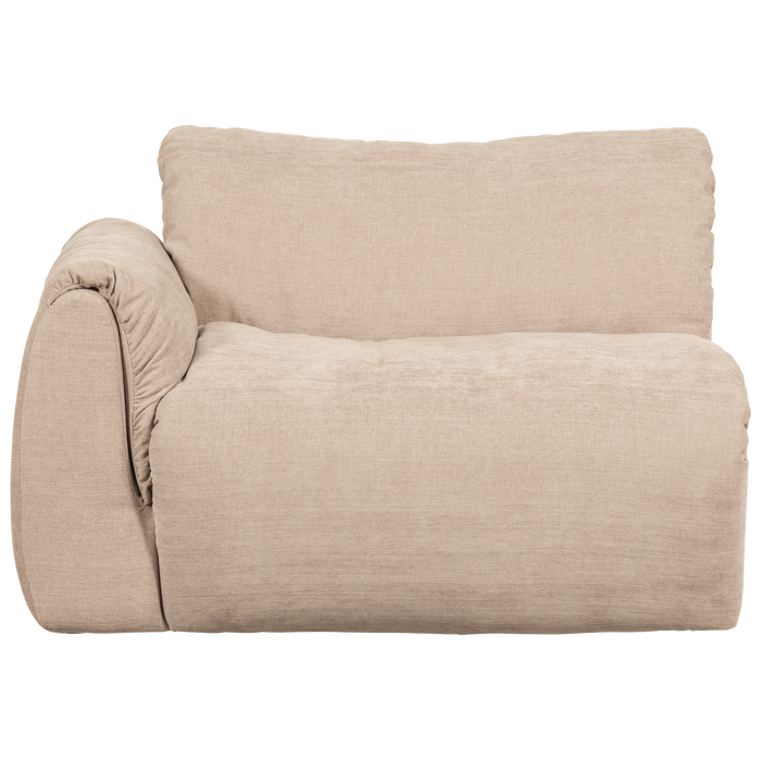 WOOOD Baggy 1-Zits Met Arm Links - Geweven Chenille - Zand -81x114x101
