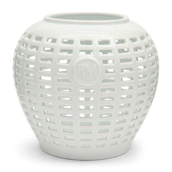 Riviera Maison Theelichthouder Wit - Leatitia Kaarsenhouder decoratief