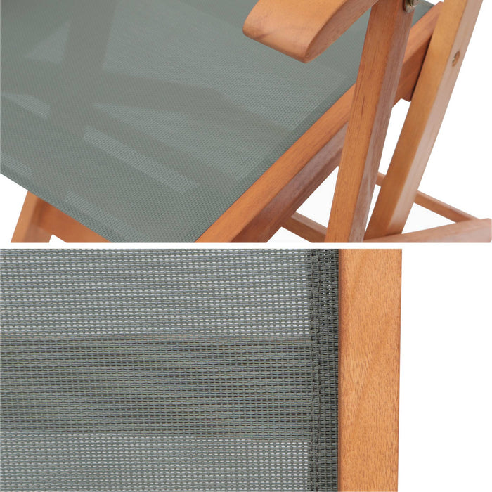 sweeek - Set van twee houten armstoelen