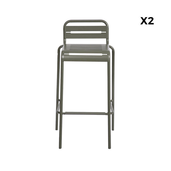 sweeek - Stalen tuinstoel (set van 2)