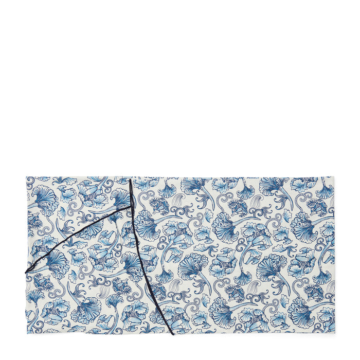 Riviera Maison Tafelkleed Blauw, Wit - Floral Island Rond kleed tafel