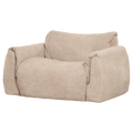 WOOOD Baggy Loveseat - Geweven Chenille - Zand - 81x138x101