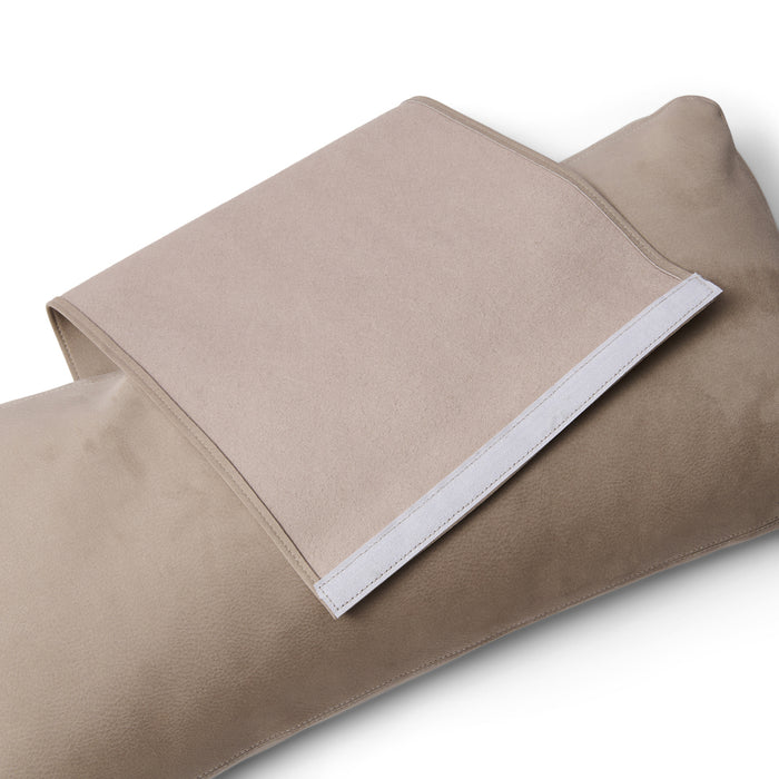 Rivièra Maison - Extra Kussen L20 - Lichtbruin Handgemaakt 73x33x8 cm