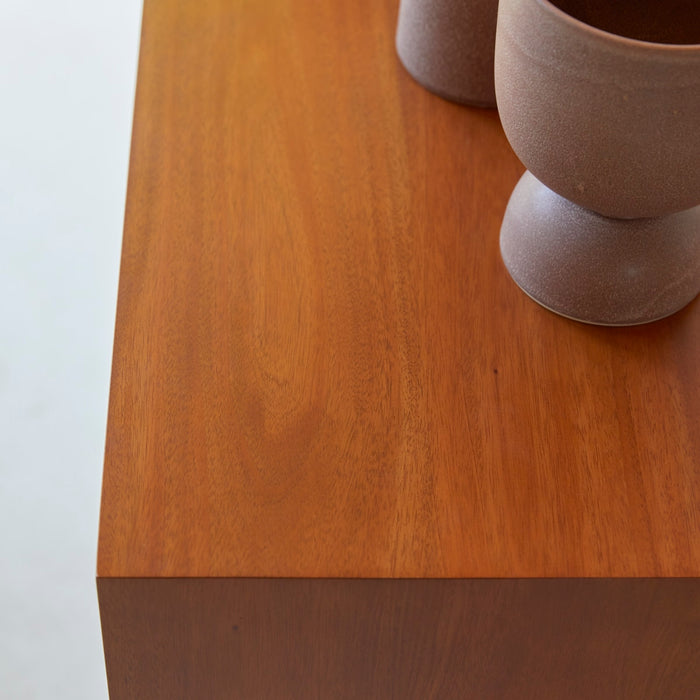 Tikamoon - Magda 50's - Kindercommode in massief mahoniehout