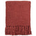 Malagoon Solid Plaid 125 x 150 cm - Dieprood