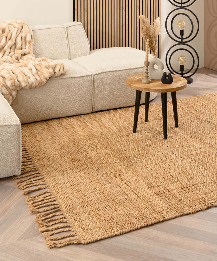 Boho&me Jute vloerkleed Chunky - Boho&me - naturel - 300x400 cm