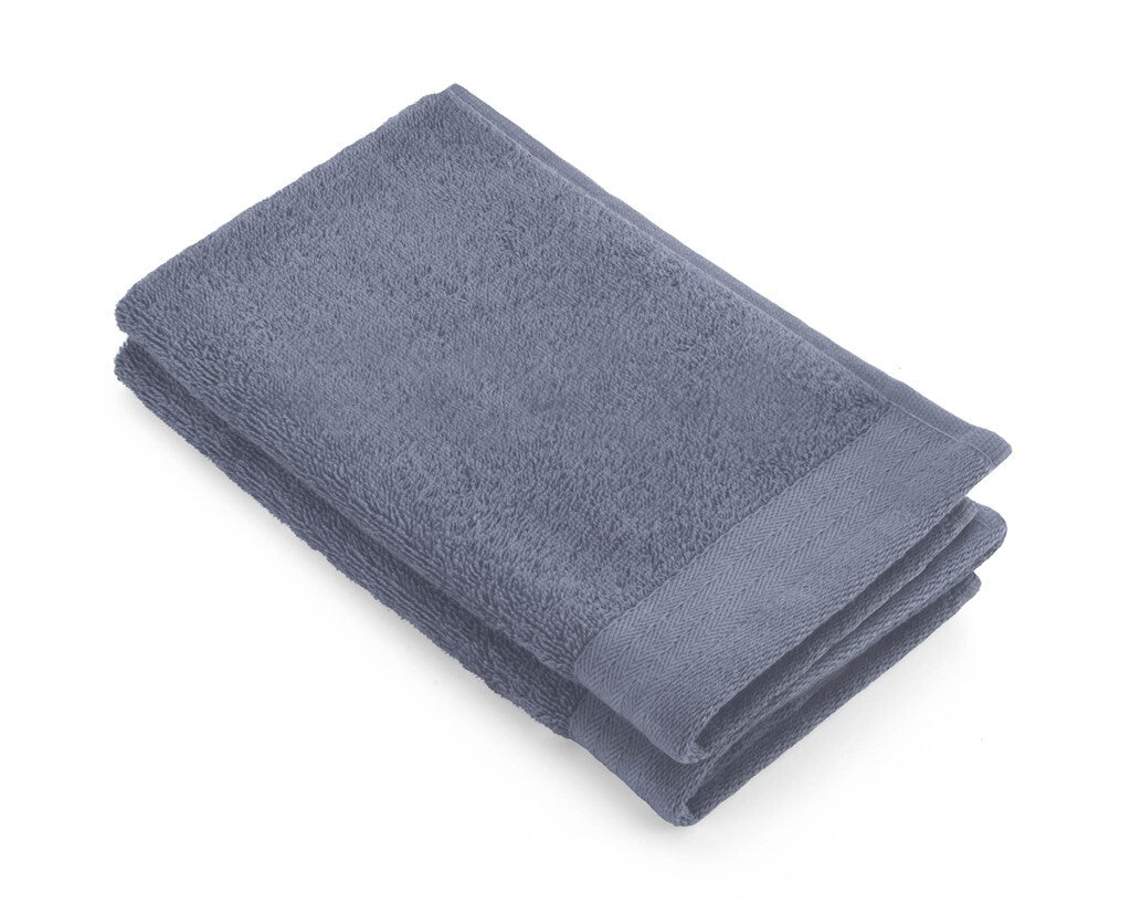 Walra - Gastendoek Soft Cotton (PP) - 2x 30x50 - Indigo