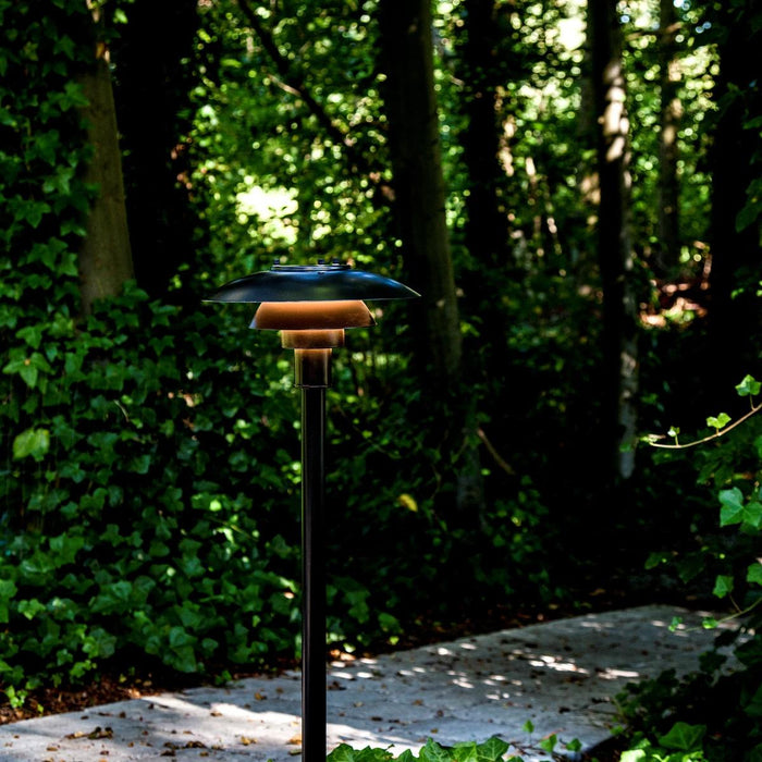 PH 3-2½ Bolder Outdoor sokkellamp Black