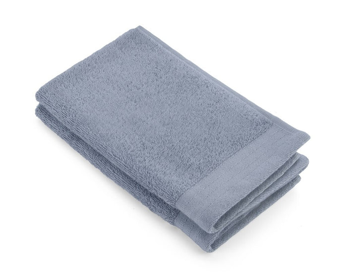 Walra - Gastendoek Soft Cotton - 2x 30x50 - Blauw