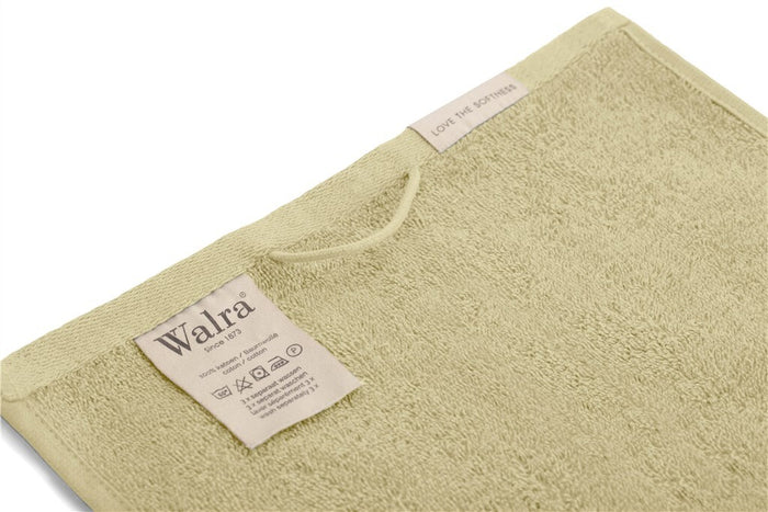 Walra - Gastendoek Soft Cotton - 2x 30x50 - Maisgeel
