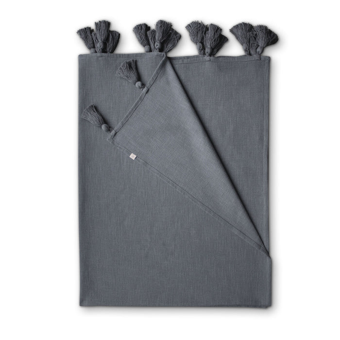 Walra - Plaid Funny Frays - 130x170 - Antraciet