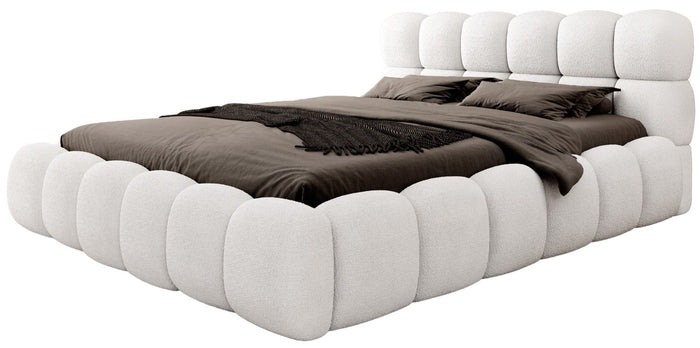 Trae Mobler Boston 180 x 200 cm Gestoffeerd Bed Naturel