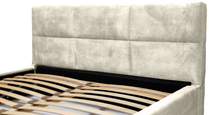 Trae Mobler Porto 160 x 200 cm Gestoffeerd Bed Zand