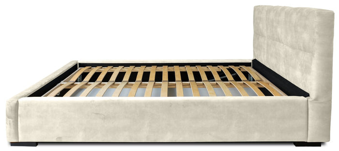Trae Mobler Porto 160 x 200 cm Gestoffeerd Bed Zand