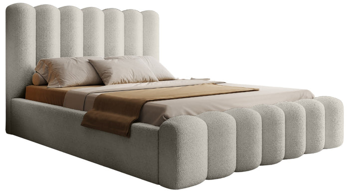 Trae Mobler Amore 180 x 200 cm Gestoffeerd Bed Beige