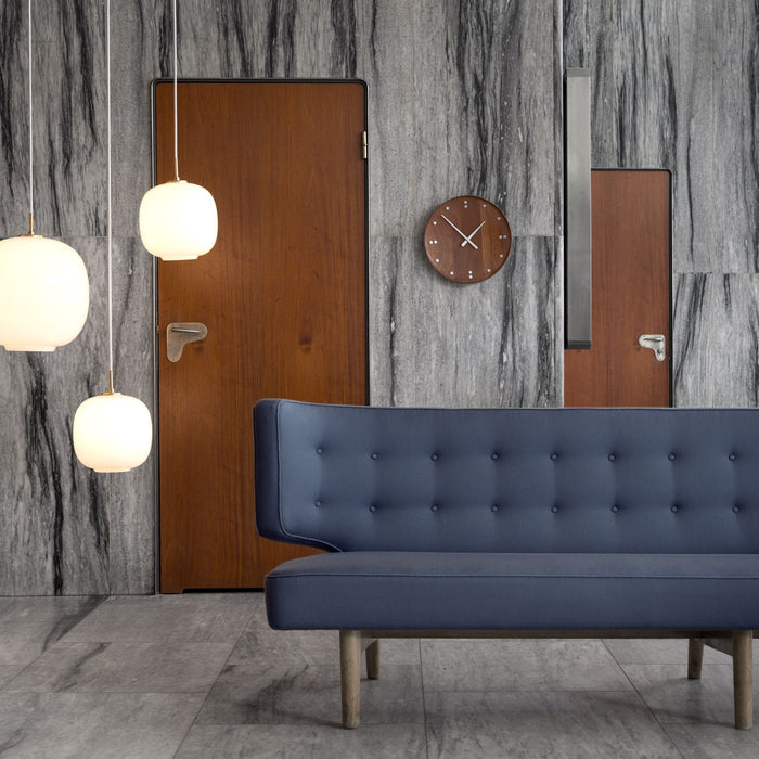 Louis Poulsen VL 45 Radiohus hanglamp Ø250 Brass|Glossy Pale Yellow