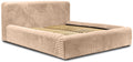 Trae Mobler Hana 140 x 200 cm Gestoffeerd Bed Beige