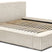 Trae Mobler Melody 180 x 200 cm Gestoffeerd Bed Creme