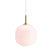 Louis Poulsen VL 45 Radiohus hanglamp Ø175 Brass|Glossy Pale Rose