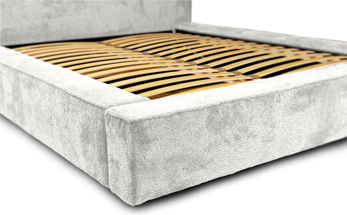 Trae Mobler Fatima 140 x 200 cm Gestoffeerd Bed Ivory