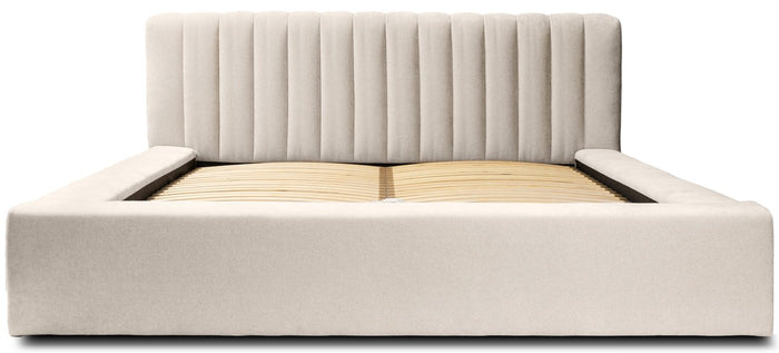 Trae Mobler Como 160 x 200 cm Gestoffeerd Bed Beige