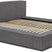 Trae Mobler Melody 140 x 200 cm Gestoffeerd Bed Grijs