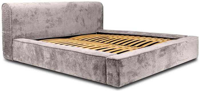 Trae Mobler Fatima 180 x 200 cm Gestoffeerd Bed Taupe