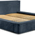Trae Mobler Harmon 160x200 cm Gestoffeerd Bed Navy Blauw